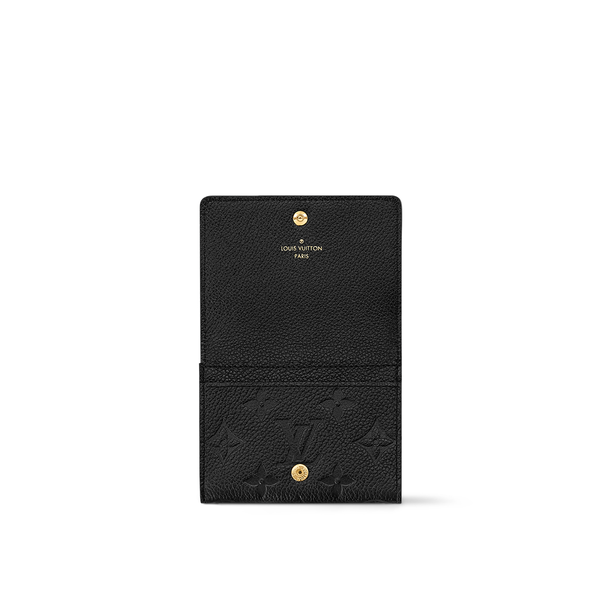 Business Card Holder Monogram Empreinte Leather Women Small Leather